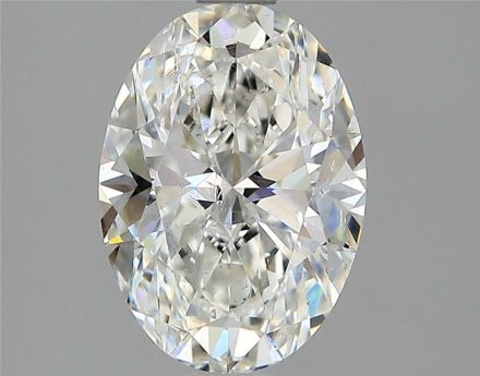 Diamond Natural 1,7Ct G-SI2 Oval - GIA6545127460 1
