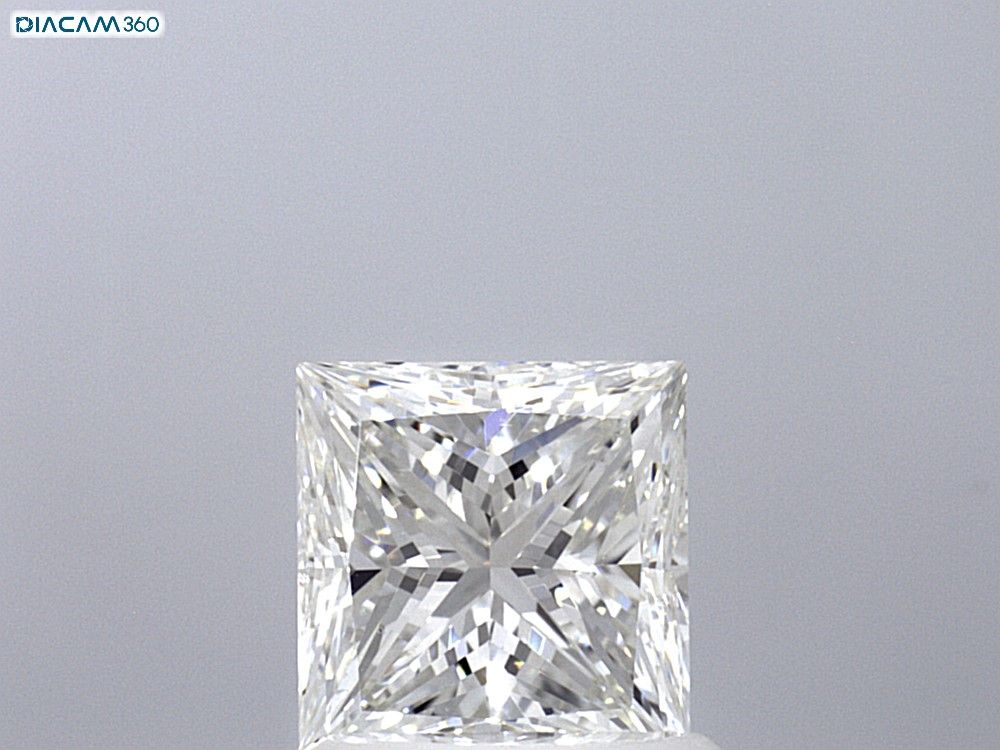 Diamond Natural 1,51Ct H-VVS2 Princess - GIA6475176896 1