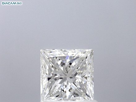 Diamond Natural 1,51Ct H-VVS2 Princess - GIA6475176896 1