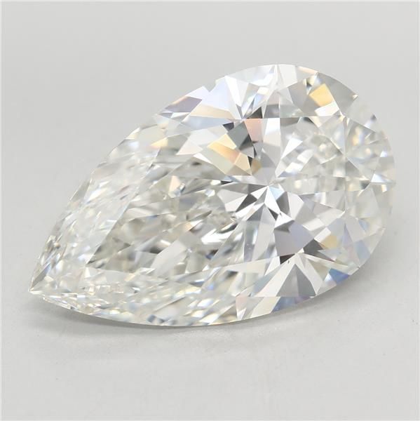 Lab Grown Diamond 7,08Ct G-VVS2 Pear - IGILG770639732 1