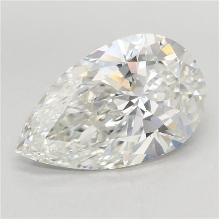 Lab Grown Diamond 7,08Ct G-VVS2 Pear - IGILG770639732 1