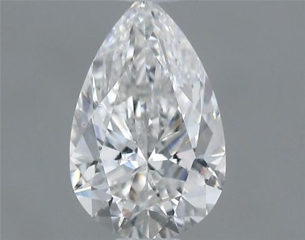 Diamond Natural 0,43Ct F-SI2 Pear - GIA2534528217 1