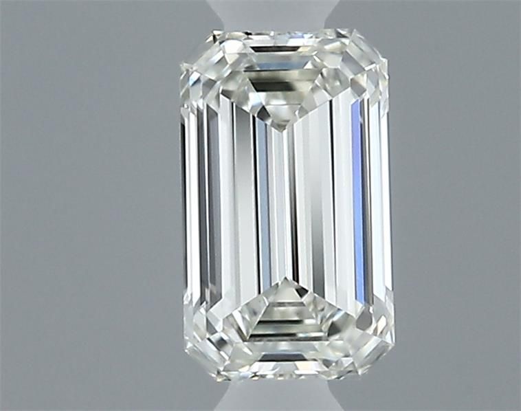 Diamond Natural 0,4Ct J-VVS1 Emerald - GIA6491697106 1