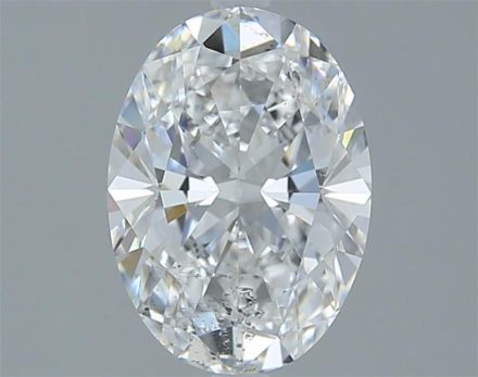 Diamond Natural 1,51Ct D-SI2 Oval - GIA1549538646 1
