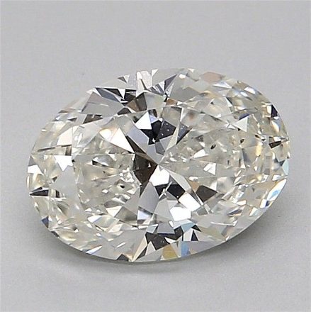 Diamond Natural 1,51Ct H-SI1 Oval - GIA6521073458 1