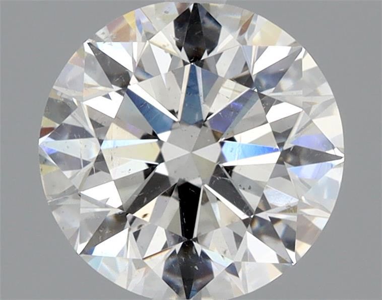 Diamond Natural 1,62Ct G-SI2 Round - GIA7562389663 1