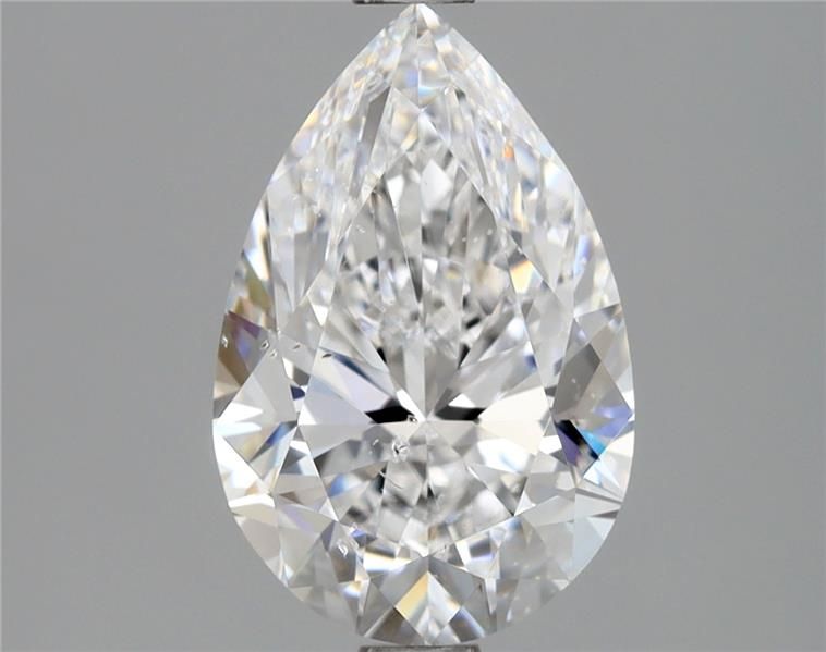 Diamond Natural 1,9Ct D-SI2 Pear - GIA6541035247 1