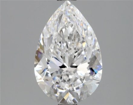 Diamond Natural 1,9Ct D-SI2 Pear - GIA6541035247 1
