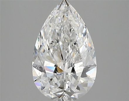 Diamond Natural 1,52Ct E-SI2 Pear - GIA2537184300 1