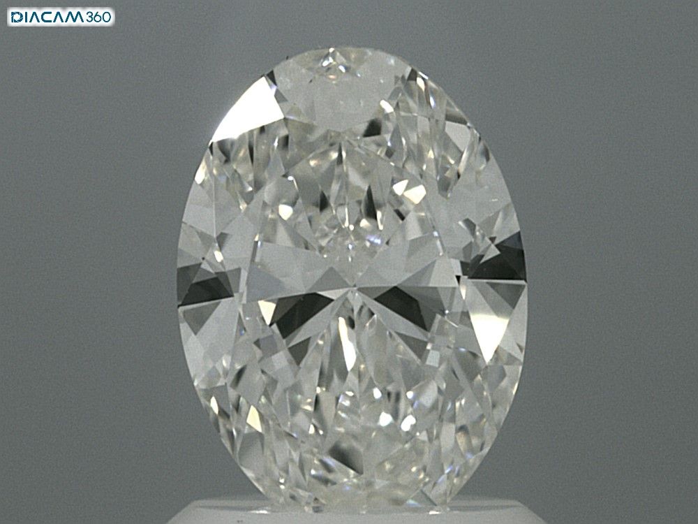 Diamond Natural 1,28Ct I-VVS2 Oval - GIA1543043980 1