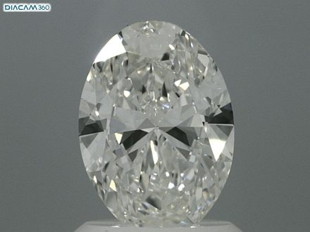 Diamond Natural 1,28Ct I-VVS2 Oval - GIA1543043980 1