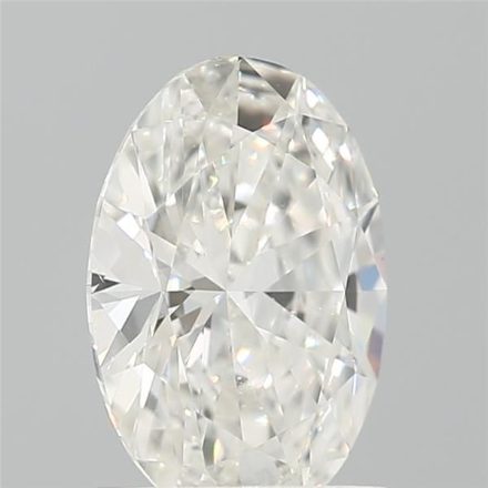 Diamond Natural 1,01Ct I-SI1 Oval - GIA5543033178 1