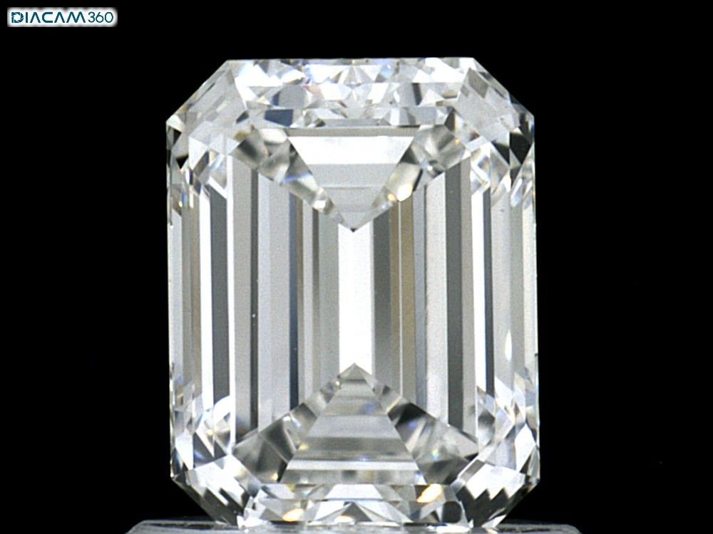 Diamond Natural 1,04Ct G-VVS1 Emerald - GIA2191368314 1
