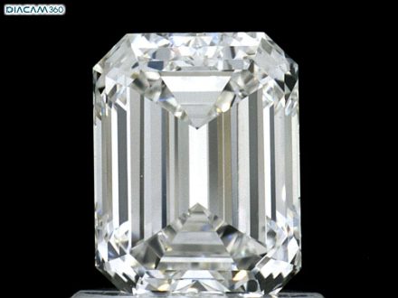 Diamond Natural 1,04Ct G-VVS1 Emerald - GIA2191368314 1