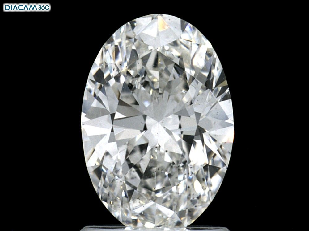 Diamond Natural 1,55Ct G-SI1 Oval - GIA5222974391 1