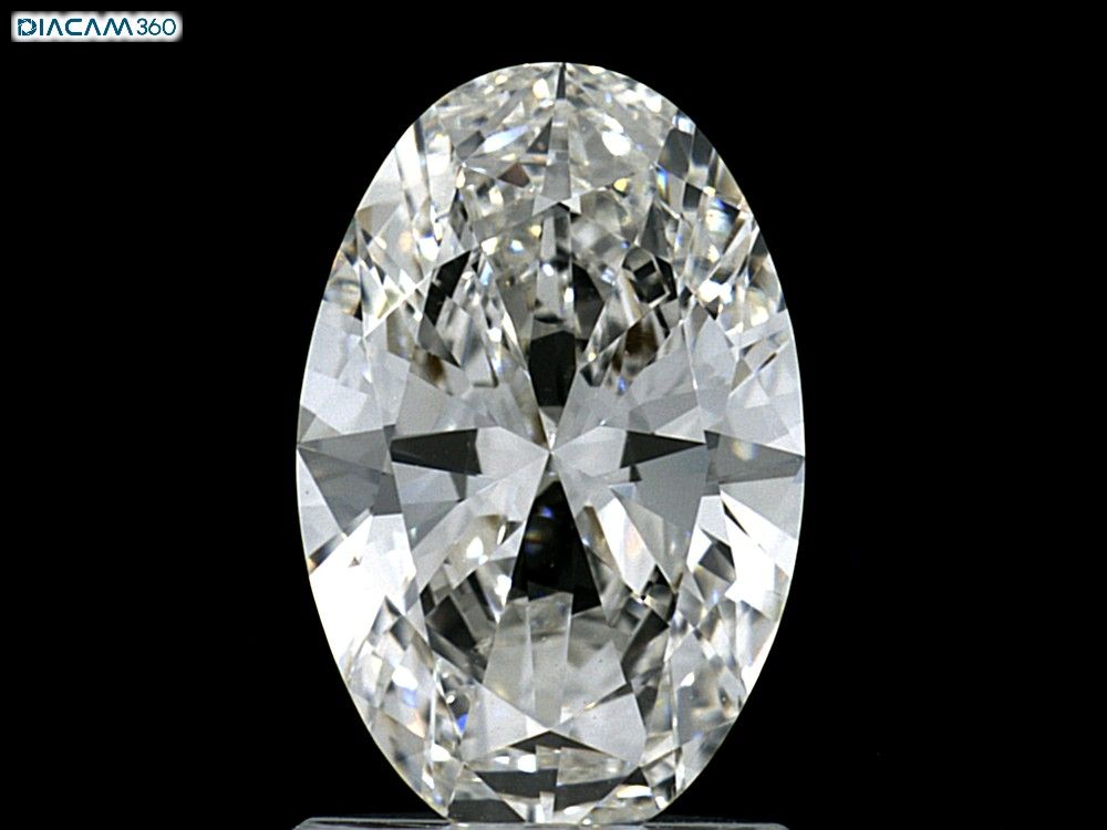 Diamond Natural 1,5Ct H-VVS2 Oval - GIA7426131357 1