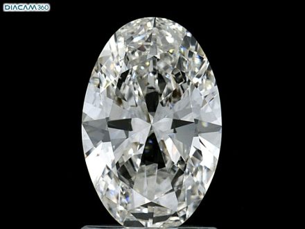Diamond Natural 1,5Ct H-VVS2 Oval - GIA7426131357 1