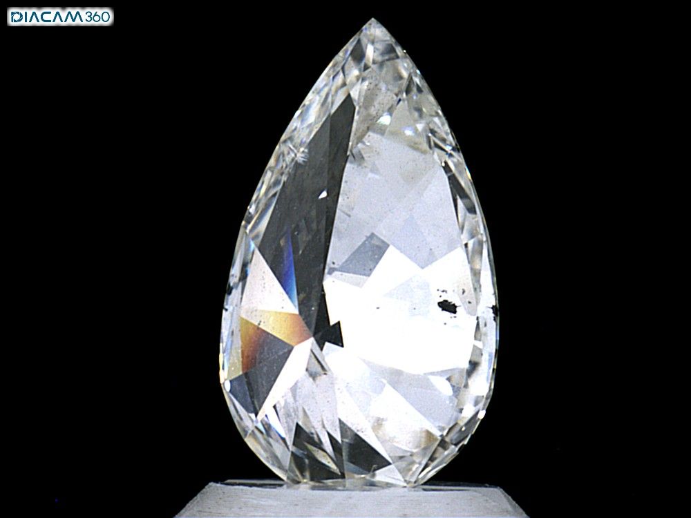 Diamond Natural 1,3Ct I-SI1 Pear - GIA6475038058 1