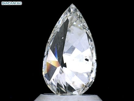 Diamond Natural 1,3Ct I-SI1 Pear - GIA6475038058 1