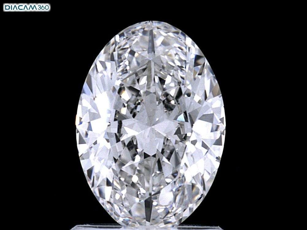 Diamond Natural 1,3Ct H-VS2 Oval - GIA2477858123 1