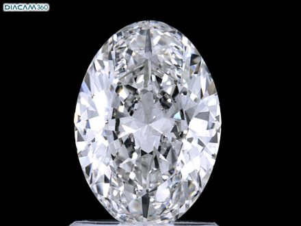 Diamond Natural 1,3Ct H-VS2 Oval - GIA2477858123 1