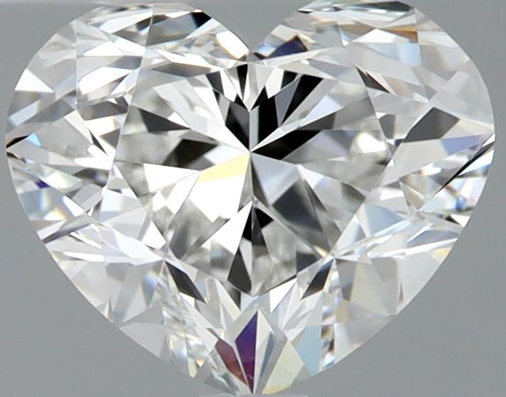 Diamond Natural 1Ct F-VS2 Heart - GIA6532711231 1