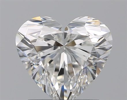 Diamond Natural 1,5Ct F-VVS2 Heart - GIA5456008230 1