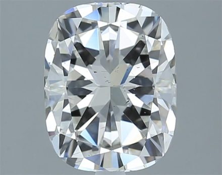 Diamond Natural 1,81Ct G-SI1 Cushion - GIA7558123889 1