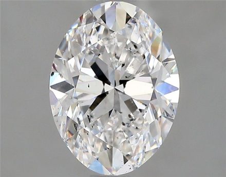 Diamond Natural 1,7Ct D-SI2 Oval - GIA6522052397 1