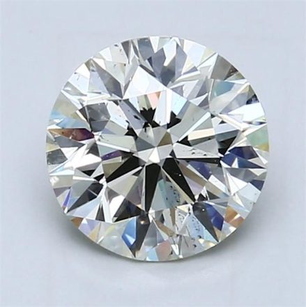 Diamond Natural 1,92Ct L-SI2 Round - GIA2536567302 1