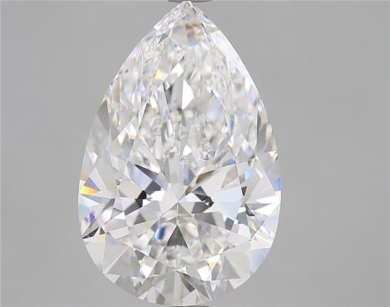 Lab Grown Diamond 7,09Ct E-VVS2 Pear - IGILG838613996 1