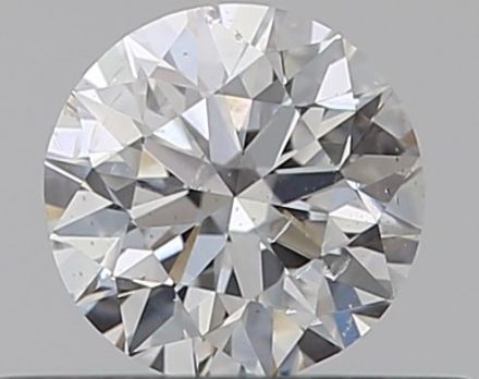 Diamond Natural 0,3Ct D-SI2 Round - GIA3365733799 1