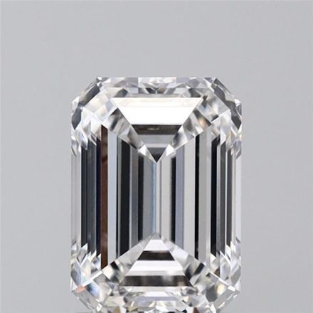 Lab Grown Diamond 1,55Ct D-VVS2 Emerald - IGI636429284 1
