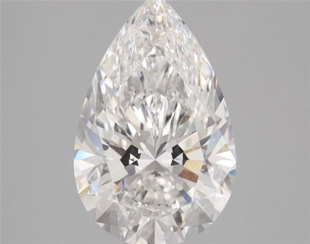 Lab Grown Diamond 1,77Ct D-VVS2 Pear - IGI649423032 1