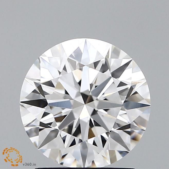 Lab Grown Diamond 1,74Ct G-VVS2 Round - IGILG579358624 1
