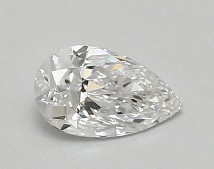 Lab Grown Diamond 0,66Ct D-IF Pear - IGILG799689872 1