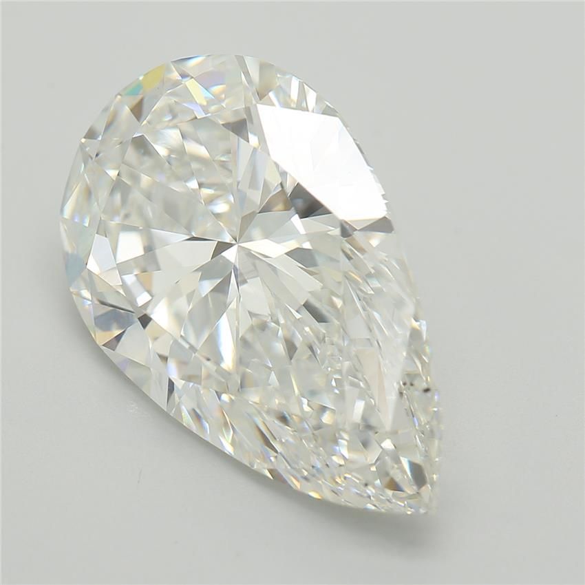 Lab Grown Diamond 5,05Ct F-VS2 Pear - IGILG764640626 1