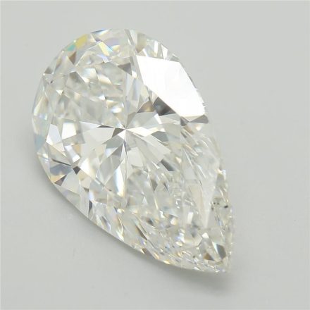Lab Grown Diamond 5,05Ct F-VS2 Pear - IGILG764640626 1