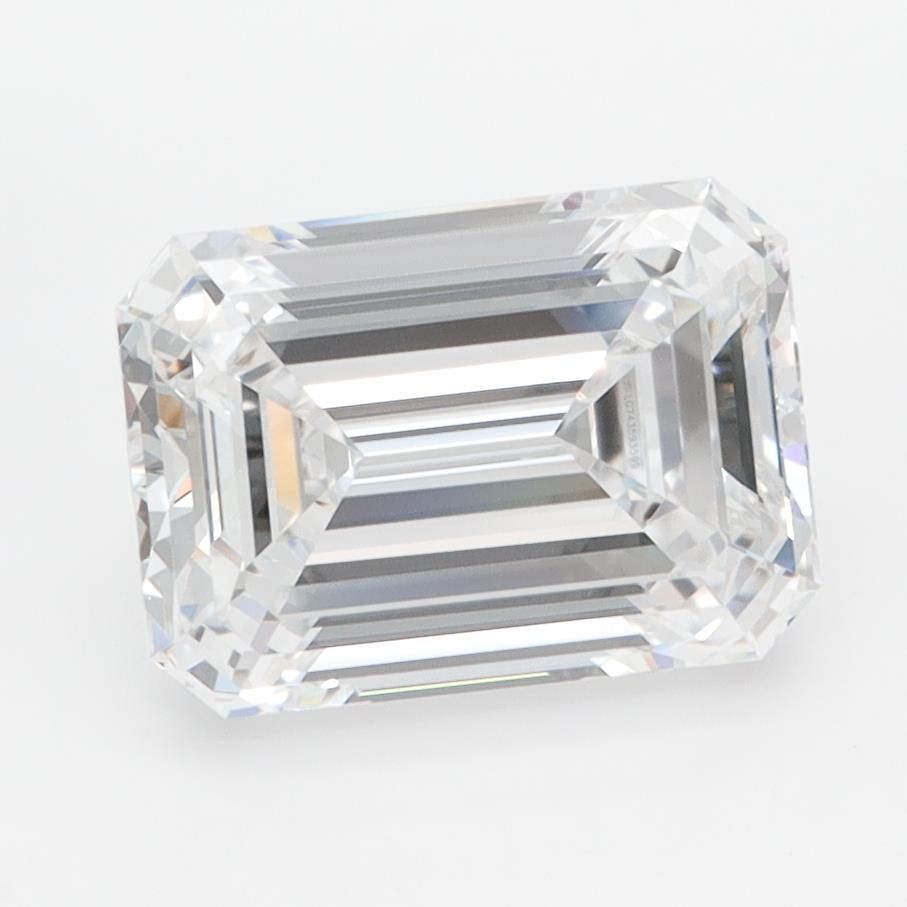 Lab Grown Diamond 2,71Ct D-IF Emerald - IGILG743593599 1