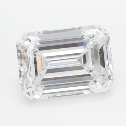 Lab Grown Diamond 2,71Ct D-IF Emerald - IGILG743593599 1
