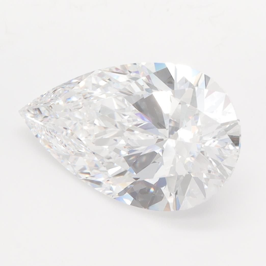 Lab Grown Diamond 2,9Ct D-IF Pear - IGILG743593434 1