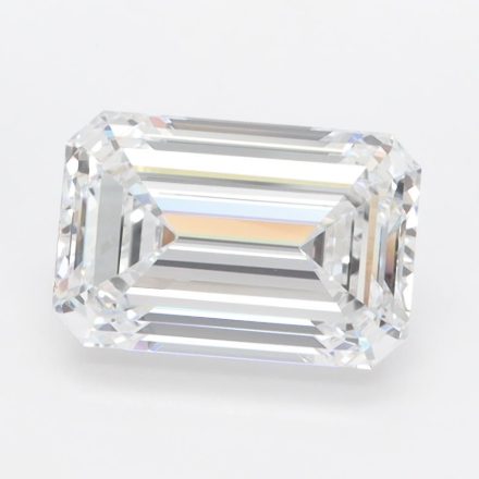 Lab Grown Diamond 3Ct D-IF Emerald - IGILG754563509 1