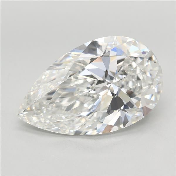 Lab Grown Diamond 7,07Ct E-VVS2 Pear - IGILG761559609 1