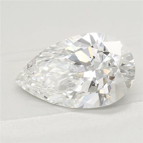 Lab Grown Diamond 2Ct E-VVS2 Pear - IGILG818651666 1