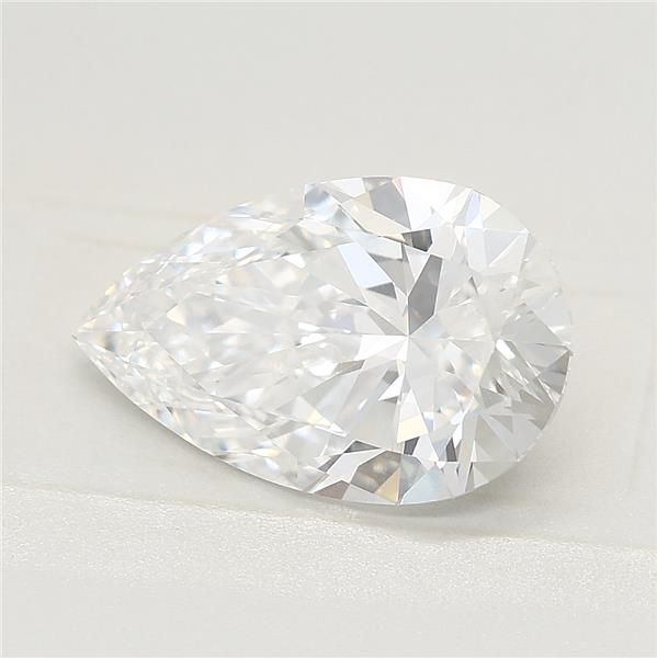 Lab Grown Diamond 2Ct D-VVS2 Pear - IGILG818651442 1