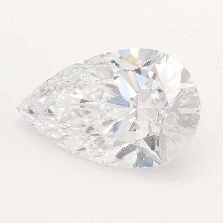 Lab Grown Diamond 3,38Ct D-IF Pear - IGILG744515332 1