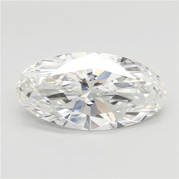 Lab Grown Diamond 4,08Ct F-VVS2 Oval - IGILG811637718 1