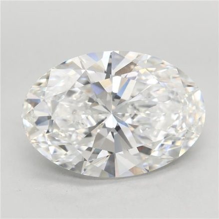 Lab Grown Diamond 7,08Ct D-VVS2 Oval - IGILG770639575 1