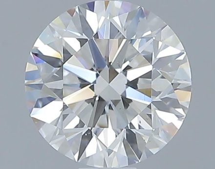 Diamond Natural 1Ct E-VS2 Round - GIA2507718041 1