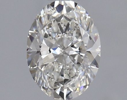 Diamond Natural 1Ct H-VS2 Oval - GIA6542572170 1
